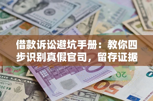 武汉借款诉讼避坑手册：教你四步识别真假官司，留存证据不踩雷