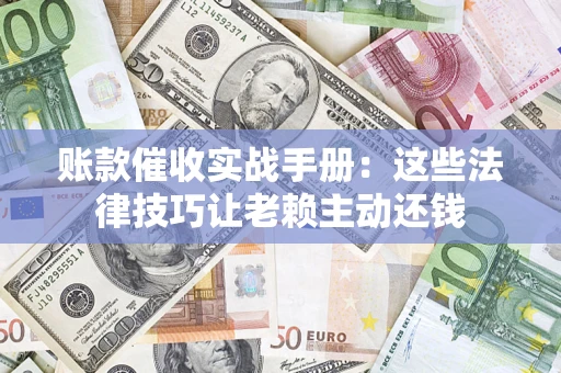 武汉账款催收实战手册：这些法律技巧让老赖主动还钱