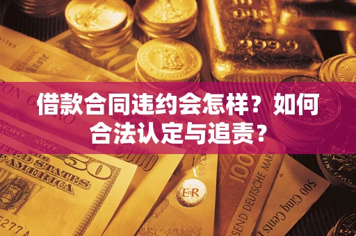 武汉借款合同违约会怎样？如何合法认定与追责？